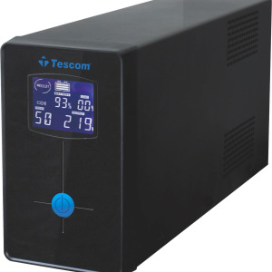 TESCOM LEO+ 2200VA 1F/1F (2X9AH) 4/8DK LCD LINE INTERAKTIF UPS 